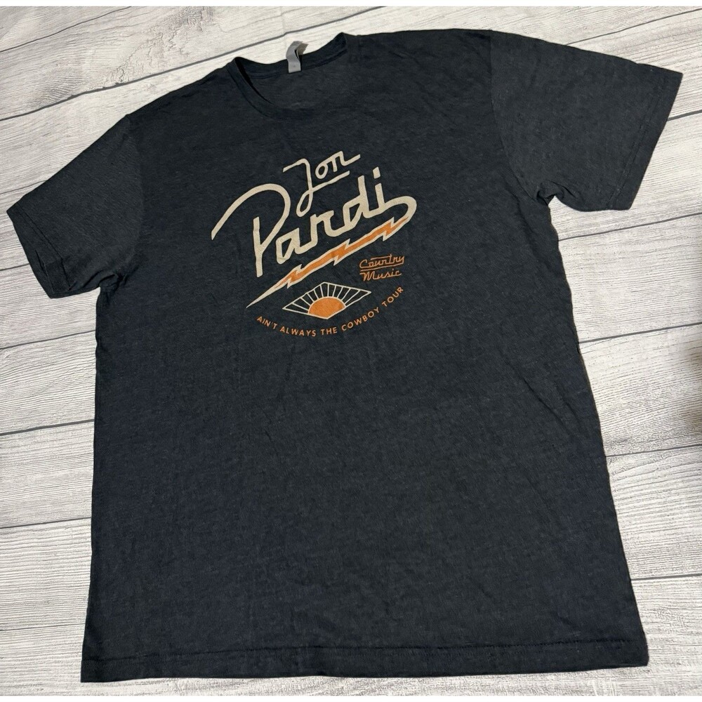 Jon Pardi T-shirt Ain’t Always The Cowboy Tour 2022 Size XL Country Music